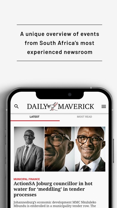 Daily Maverick Screenshot