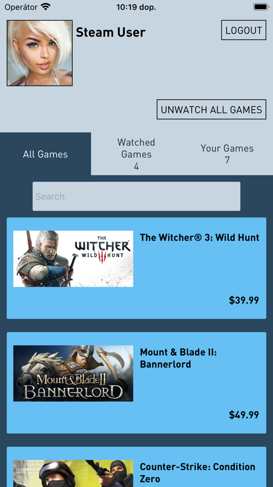 #1. Games On Sale Finder (iOS) 由: Martin Vcelak