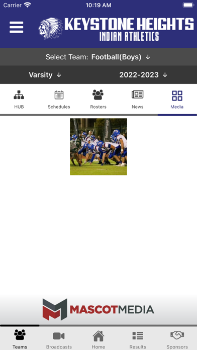 Keystone Heights Athletics Screenshot