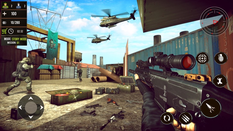 Commando Shooting Strike Game on the App Store