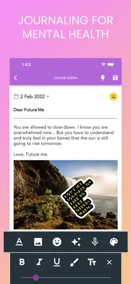 Game screenshot Ease Journal -Diary &Gratitude mod apk