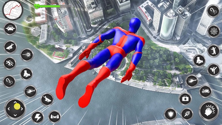 Spider Rope Hero Man Games screenshot-4