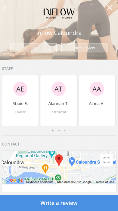 Inflow Pilates Studios for iPhone Free App Download