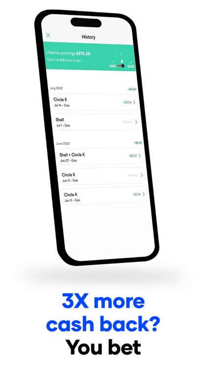 Upside: Cash Back - Gas & Food