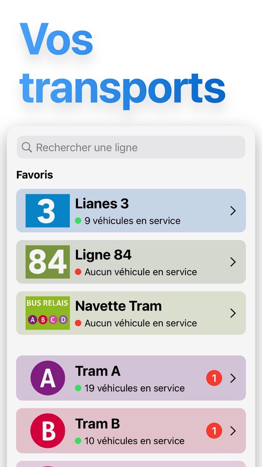 #1. Où est mon bus ? (iOS) 由: Jacques Hu
