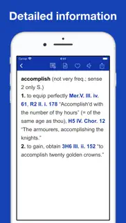 a shakespeare glossary iphone screenshot 2