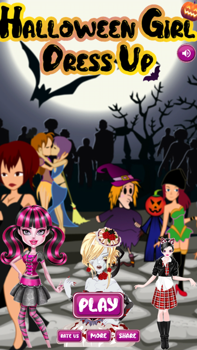 Halloween DressUp Costume Game Screenshot