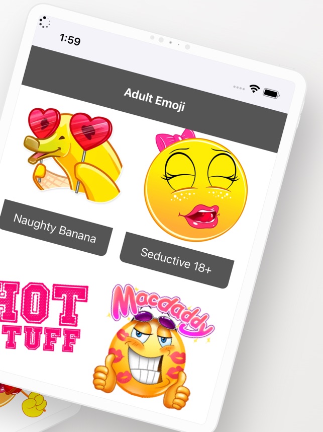 Flirty Adult Emoji Stickers on the App Store
