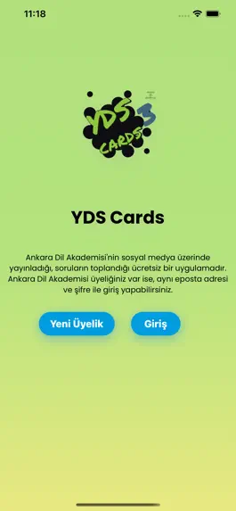 Game screenshot YDS Cards apk