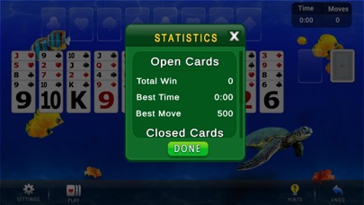 Forty Thieves Solitaire Game Screenshot
