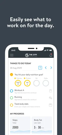 Game screenshot The Gym Ramona apk