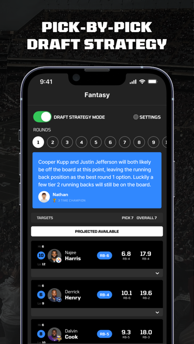 PFF: Fantasy, Betting, News Screenshot