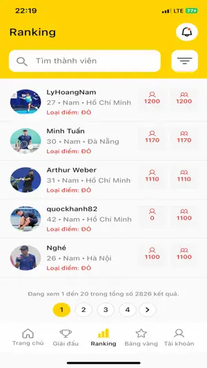 Giao Lưu Tennis screenshot 3