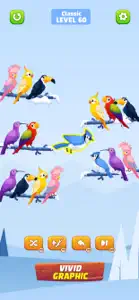 Bird Sort: Color Puzzle Game screenshot #5 for iPhone