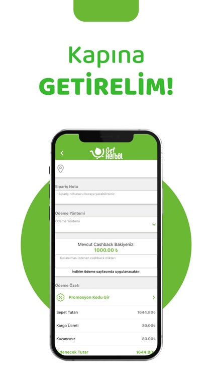 GetHerbal Online Ürün Sipariş screenshot-4