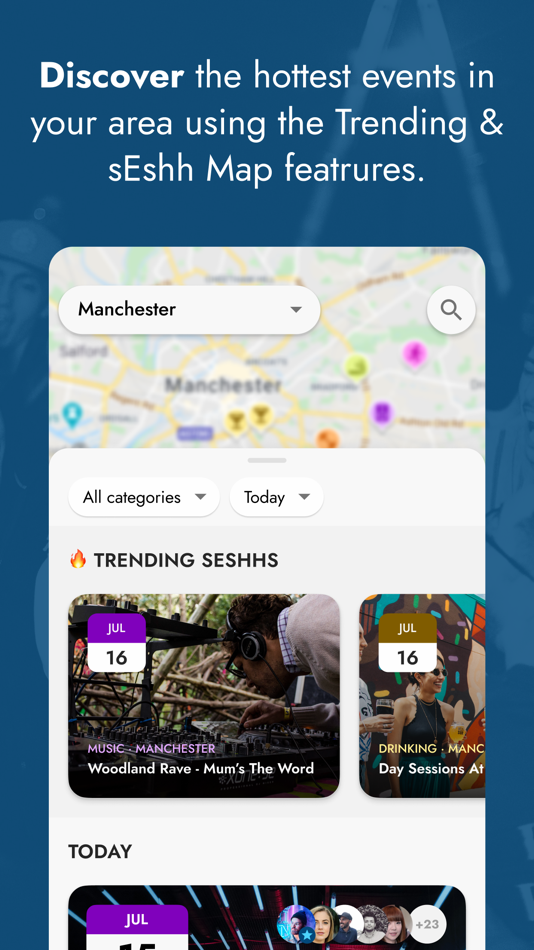 #2. sEshh: Events & Things To Do (iOS) 由: SESHHLTD