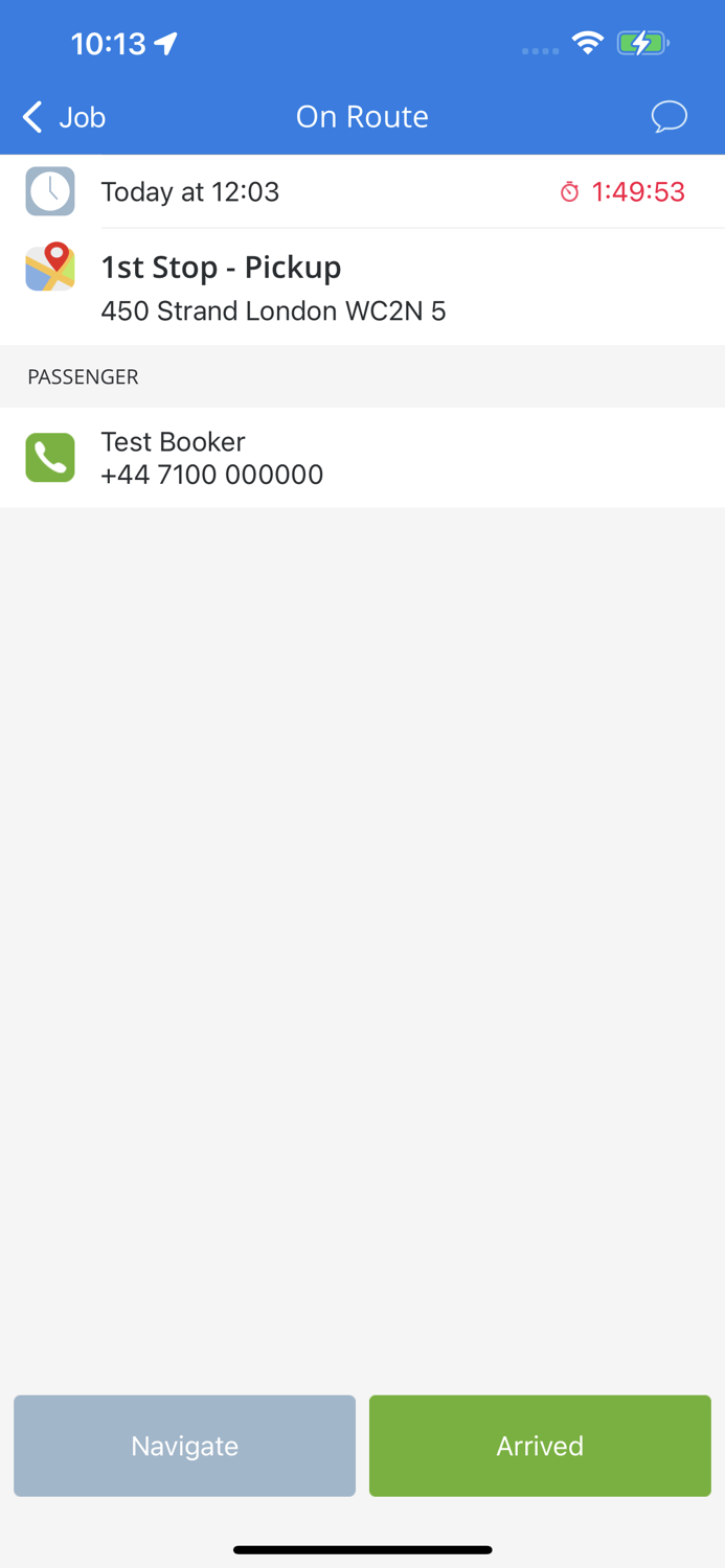 Go Green Taxis Driver