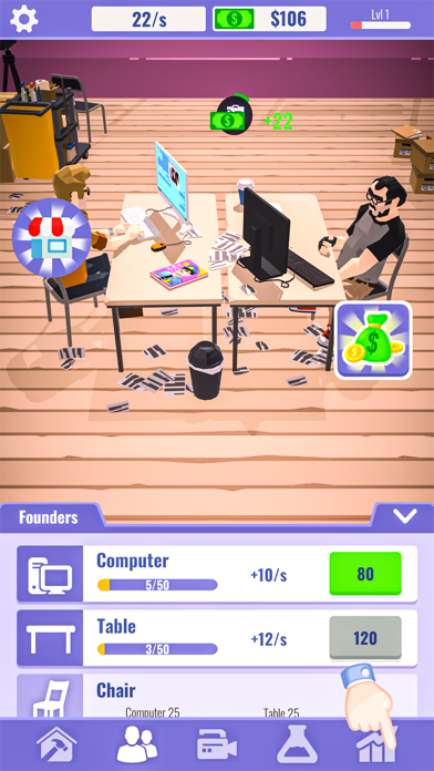 Screenshot #2 pour Startup Office Idle