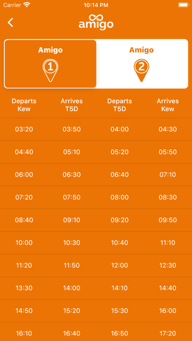 App screenshot