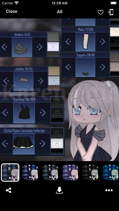 GL Outfit Ideas for GACHA Screenshot