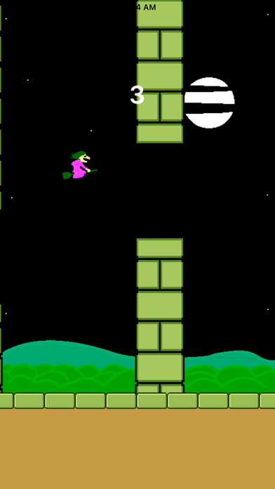Screenshot #3 pour Jumpy Witch - Flappy Flyer