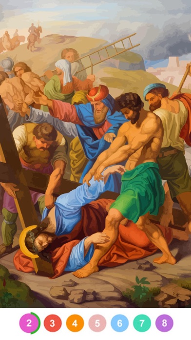 Bible Oil Painting By Number Screenshot