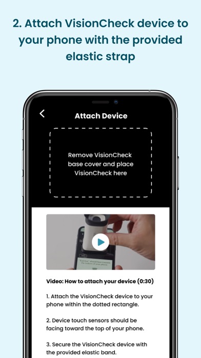 EyeQue VisionCheck Screenshot