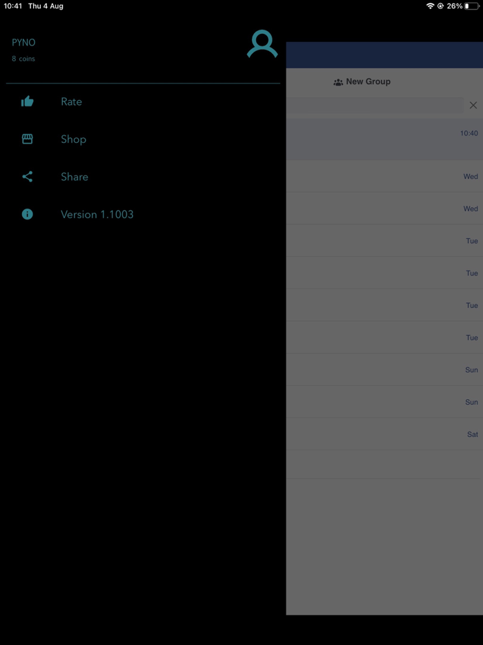 Pyno-Chat History For Facebook