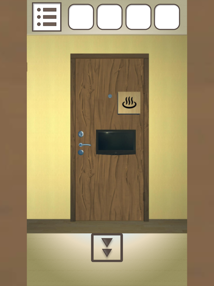 露天風呂付きの客室からの脱出