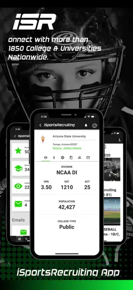 Game screenshot iSportsRecruiting apk