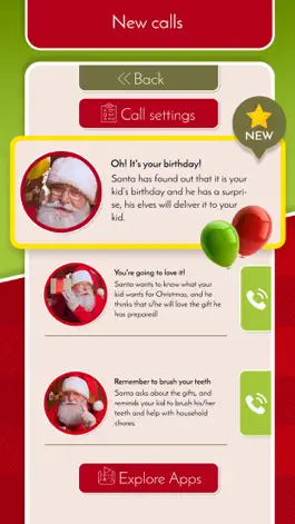 Game screenshot Santa Video Call – Fake Chat hack