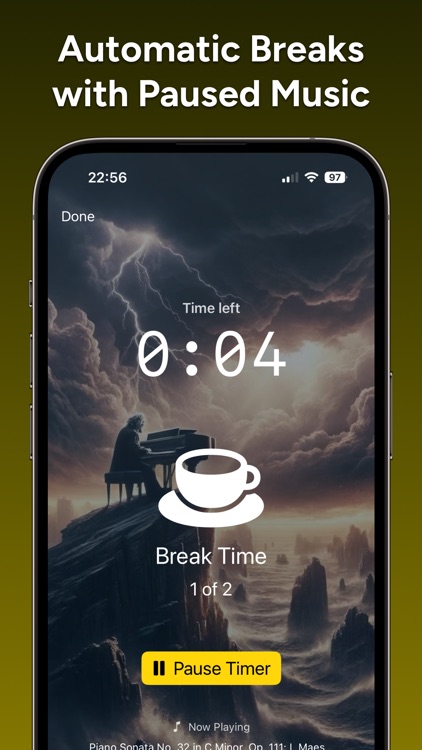 FocusBeats: Pomodoro + Music screenshot-4
