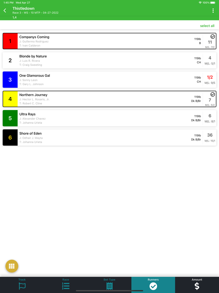 Interbets by Catskill OTB