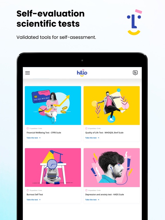 Screenshot #4 pour Hilio - health, digital-first