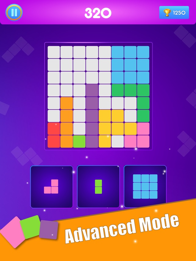 🕹️ Play Happy Blocks Game: Free Online Spatial Logic Puzzle Coloring Video  Game for Kids & Adults