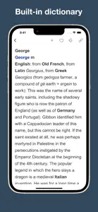 First Name Dictionary screenshot #5 for iPhone