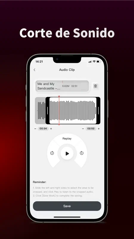 Grabadora De Voz：Record & Memo screenshot 3 of 5