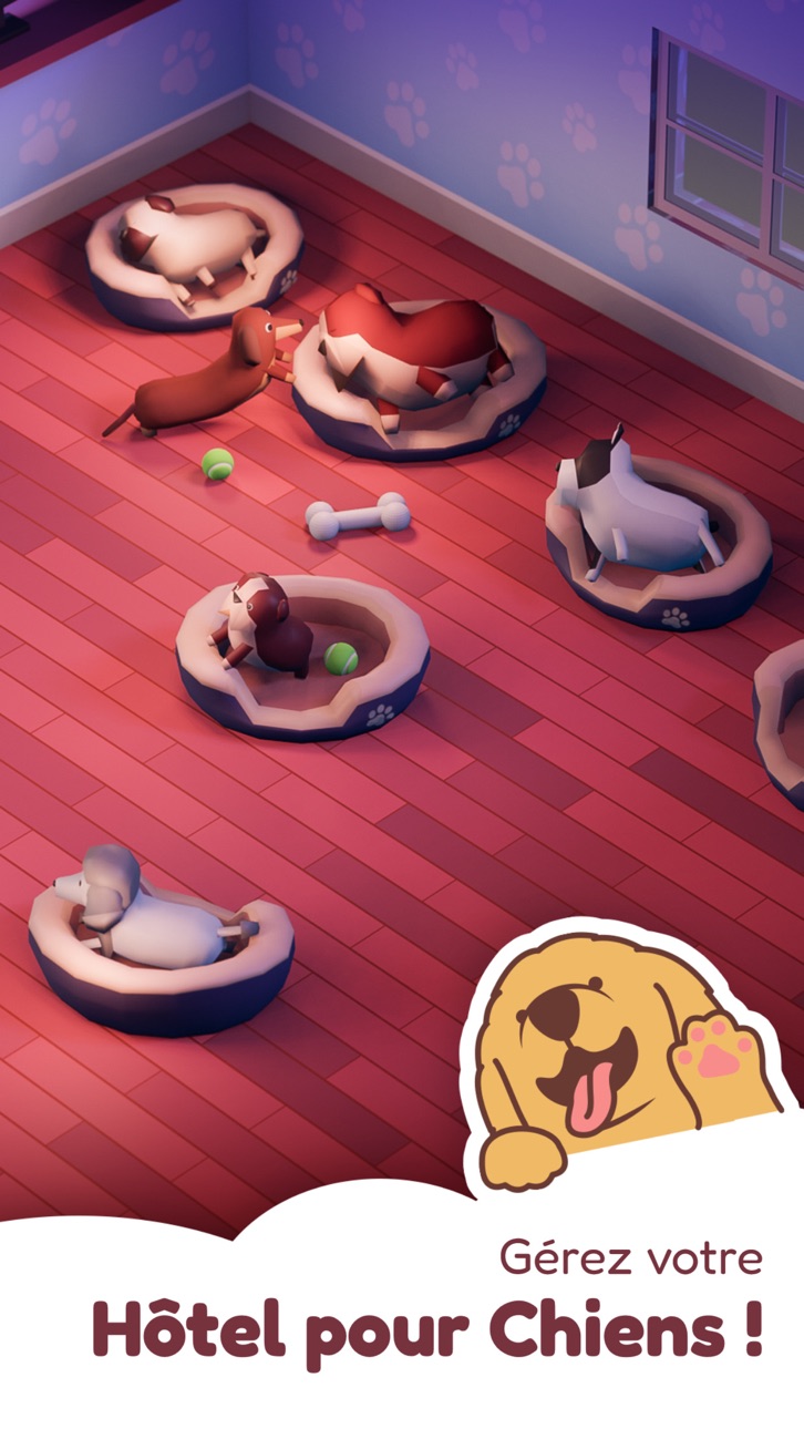 Dog Hotel Tycoon: Pet Game Hack screenshot 2 - iOS game interface