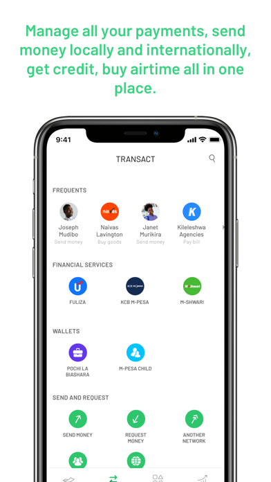 M-PESA Screenshot