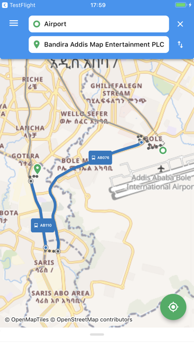 AddisMapTransit Screenshot