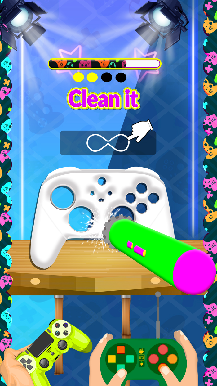 Tie Dye Controller DIY Games