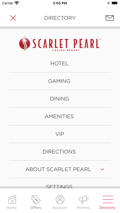 Scarlet Pearl Casino Screenshot