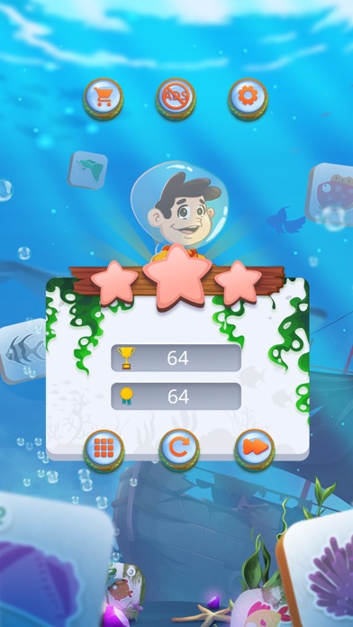 Mahjong Connect Fish World Screenshot