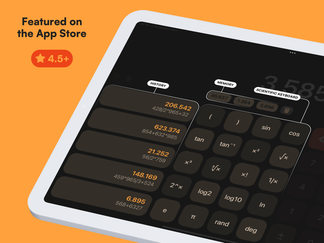 ‎Calculator M+ Screenshot