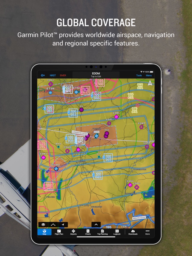 Garmin Pilot App Adds Graphical Weight and Balance