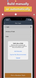 LDS Talk and Lesson Generator screenshot #3 for iPhone