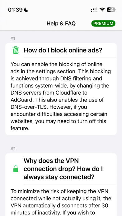 Screenshot #7 for SwizzVPN: VPN from Switzerland