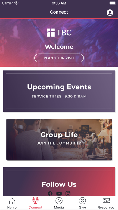 Temple Bible Church Screenshot