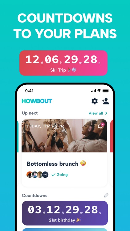 Howbout: Social calendar screenshot-4