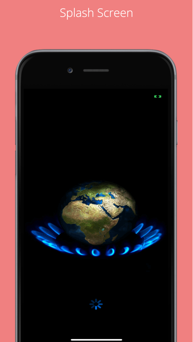 Gas Storage Information Screenshot
